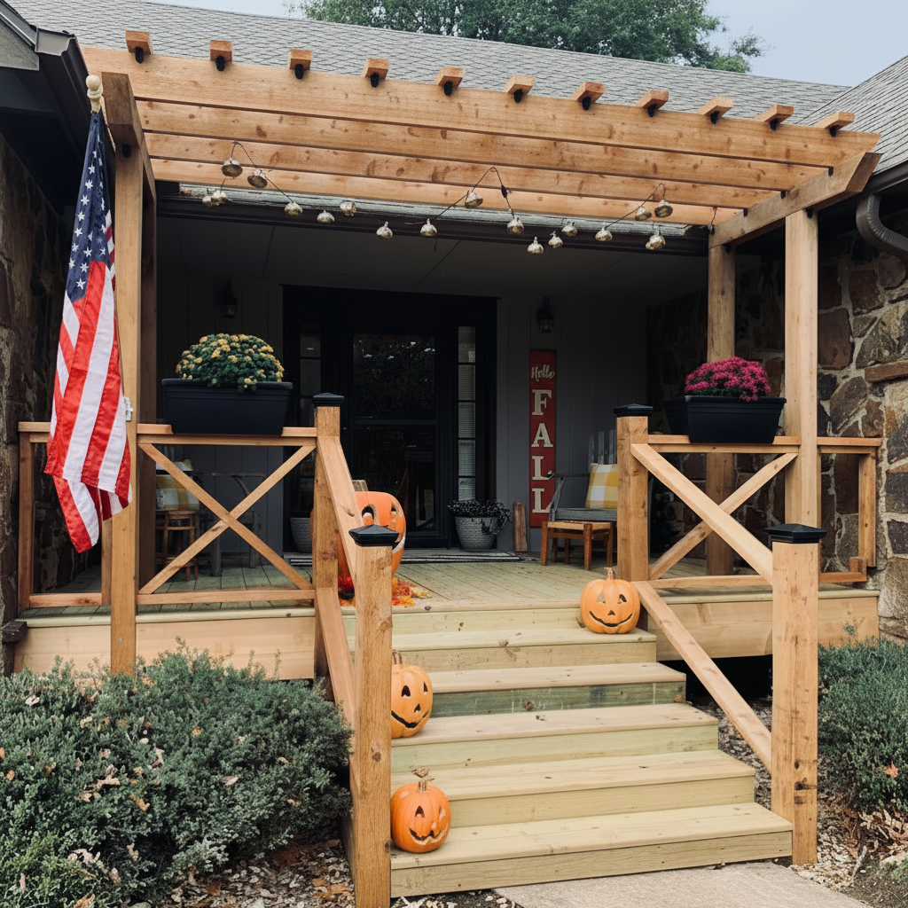 Custom deck construction by C&A in Oklahoma