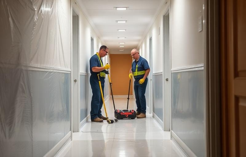 Professional restoration team handling mold and water damage Oklahoma