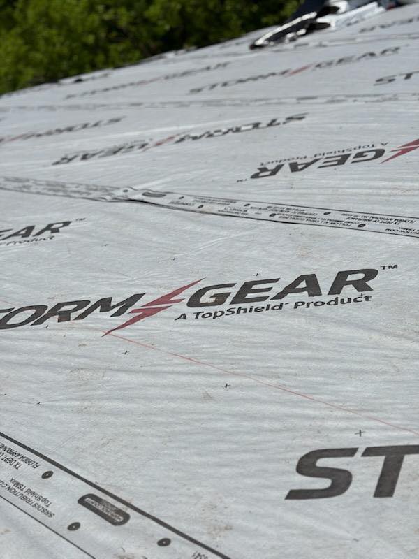 Ada roof replacement in progress