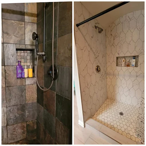 Beautiful kitchen tile backsplash installation