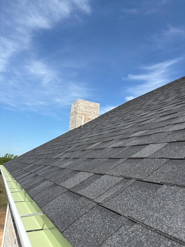 Asphalt shingle roof in Ada
